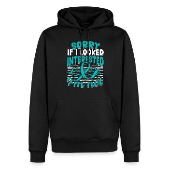 Anxiety disorder Anxiety disorders - Men’s Premium Organic Hoodie - black - Front - Nico (187cm)