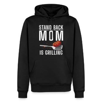 Grill Barbecue Grilling - Männer Premium Bio Hoodie - Schwarz - Vorne - Nico (187cm)