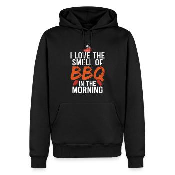 Grill Barbecue Grilling - Männer Premium Bio Hoodie - Schwarz - Vorne - Nico (187cm)