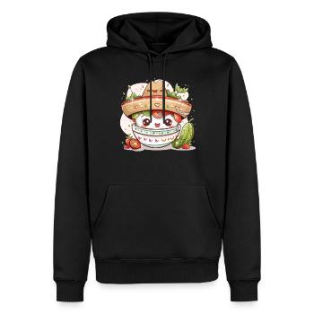 Fiesta mexicaine Cinco De Mayo - Sweat à capuche Premium bio Homme - noir - Devant - Nico (187cm)