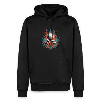 Golfspieler Design Esthétique Golfeur Sport - Sweat à capuche Premium bio Homme - noir - Devant - Nico (187cm)