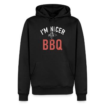 Grill Barbecue Grilling - Männer Premium Bio Hoodie - Schwarz - Vorne - Nico (187cm)