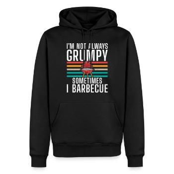 Grill Barbecue Grilling - Männer Premium Bio Hoodie - Schwarz - Vorne - Nico (187cm)