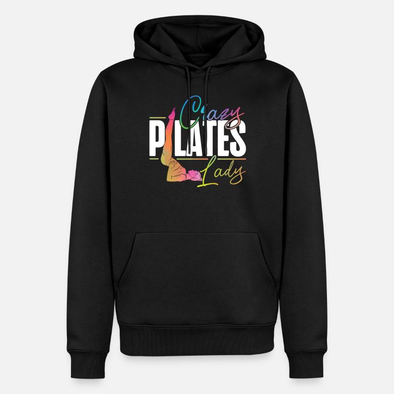 Pilates Instructor Teacher - Männer Premium Bio Hoodie - Schwarz