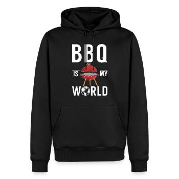 Grill Barbecue Grilling - Männer Premium Bio Hoodie - Schwarz - Vorne - Nico (187cm)