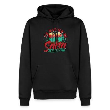 I'd Rather Be Salsa Dancing Salsero Salsera - Männer Premium Bio Hoodie - Schwarz - Vorne - Nico (187cm)