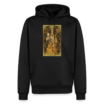Easter Eostre Pagan Spring - Men’s Premium Organic Hoodie - black - Front - Nico (187cm)