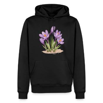 Easter Eostre Pagan Spring - Men’s Premium Organic Hoodie - black - Front - Nico (187cm)