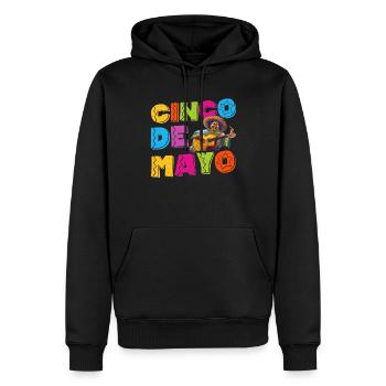 Mexikanische Fiesta Cinco De Mayo - Männer Premium Bio Hoodie - Schwarz - Vorne - Nico (187cm)