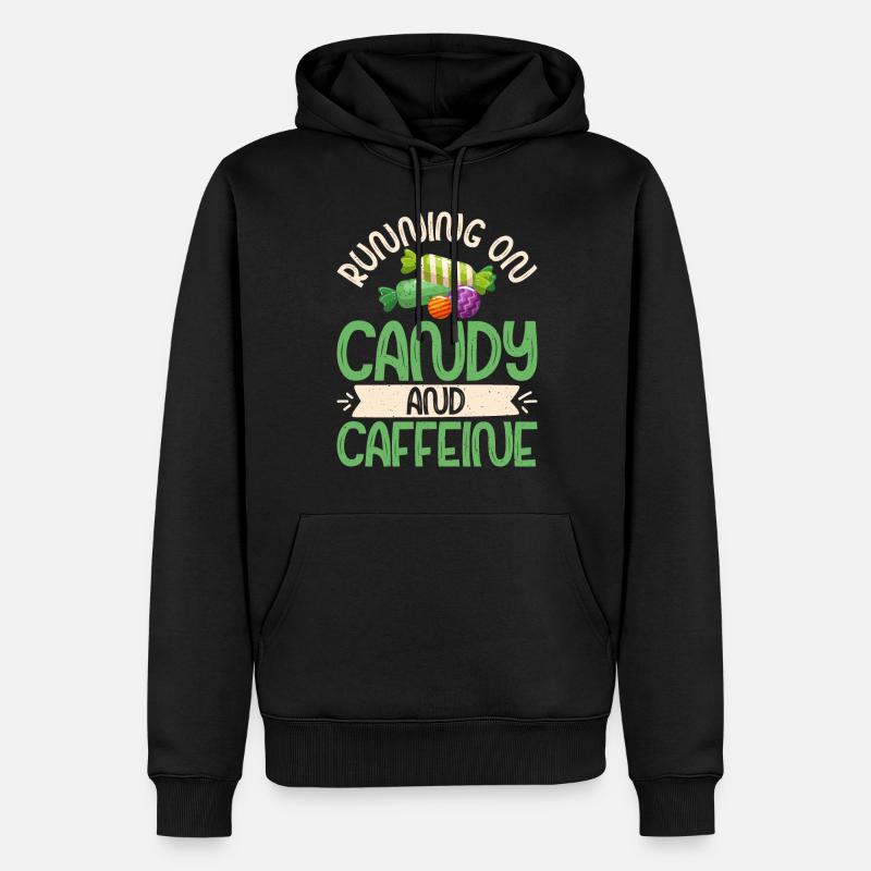 Candy Gift - Männer Premium Bio Hoodie - Schwarz