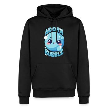 Soap Bubble - Adora Bubble - Pun - Men’s Premium Organic Hoodie - black - Front - Nico (187cm)