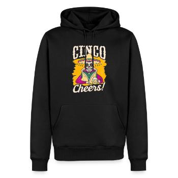 Mexikanische Fiesta Cinco De Mayo - Männer Premium Bio Hoodie - Schwarz - Vorne - Nico (187cm)