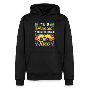 Mexikanische Fiesta Cinco De Mayo - Männer Premium Bio Hoodie - Schwarz - Vorne - Nico (187cm)