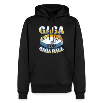 Gagaball Gaga For Gaga Ball Dodgeball - Männer Premium Bio Hoodie - Schwarz - Vorne - Nico (187cm)
