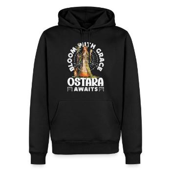 Easter Eostre Pagan Spring - Men’s Premium Organic Hoodie - black - Front - Nico (187cm)