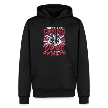 Dart Dartspieler Darter - Männer Premium Bio Hoodie - Schwarz - Vorne - Nico (187cm)