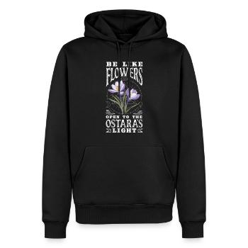 Easter Eostre Pagan Spring - Men’s Premium Organic Hoodie - black - Front - Nico (187cm)