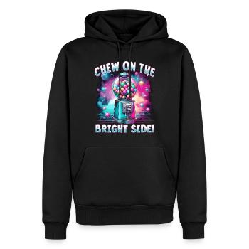 Süßigkeitenspender Kaugummiautomat - Männer Premium Bio Hoodie - Schwarz - Vorne - Nico (187cm)