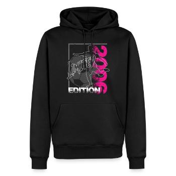 Limited Edition 2006 Limited Edition Fußball - Männer Premium Bio Hoodie - Schwarz - Vorne - Nico (187cm)