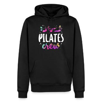 Pilates Instructor Teacher Pilates - Männer Premium Bio Hoodie - Schwarz - Vorne - Nico (187cm)