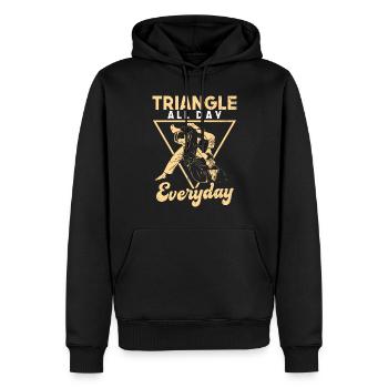 Brazilian Jiu Jitsu BJJ MMA Grappling - Men’s Premium Organic Hoodie - black - Front - Nico (187cm)