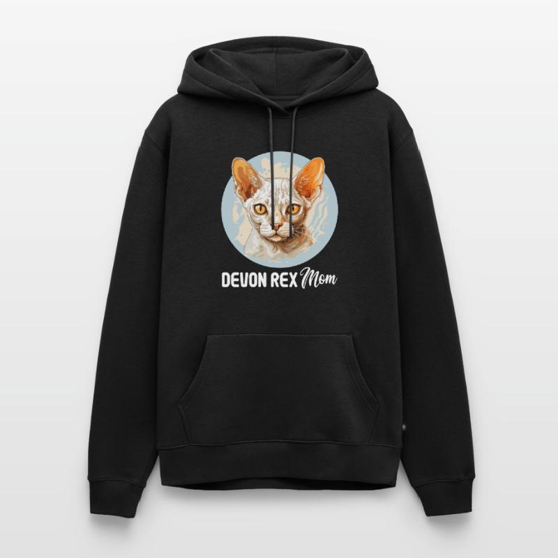 Devon Rex Kitten Devon Rex Cat Men’s Premium Organic Hoodie