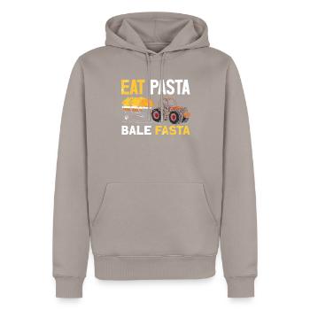 Arepas Kolumbianisch Venezoela Essen - Männer Premium Bio Hoodie - Taupe - Vorne - Nico (187cm)