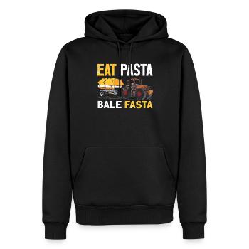 Arepas Kolumbianisch Venezoela Essen - Männer Premium Bio Hoodie - Schwarz - Vorne - Nico (187cm)