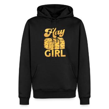Arepas Colombien Venezuela Nourriture - Sweat à capuche Premium bio Homme - noir - Devant - Nico (187cm)