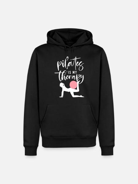 Pilates Instructor Teacher Pilates - Men’s Premium Organic Hoodie - black