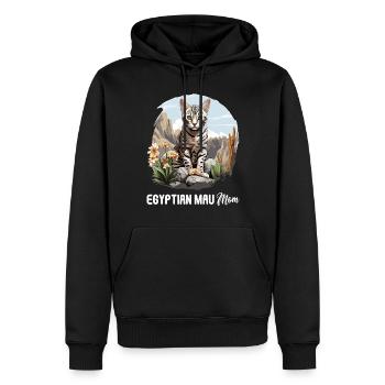 Egyptian Mau Kätzchen Katze Ägyptische Mau - Männer Premium Bio Hoodie - Schwarz - Vorne - Nico (187cm)