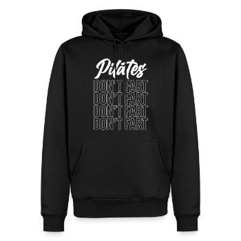 Pilates Instructor Teacher Pilates - Männer Premium Bio Hoodie - Schwarz - Vorne - Nico (187cm)