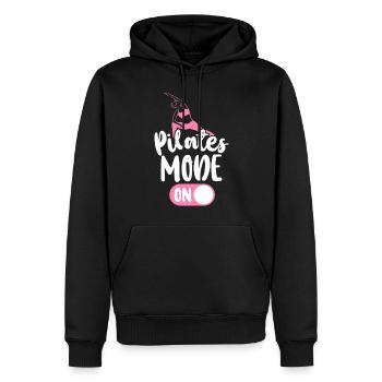 Pilates Instructor Teacher Pilates - Männer Premium Bio Hoodie - Schwarz - Vorne - Nico (187cm)