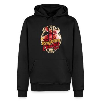 Flamenco Le rythme vous choisit - Sweat à capuche Premium bio Homme - noir - Devant - Nico (187cm)