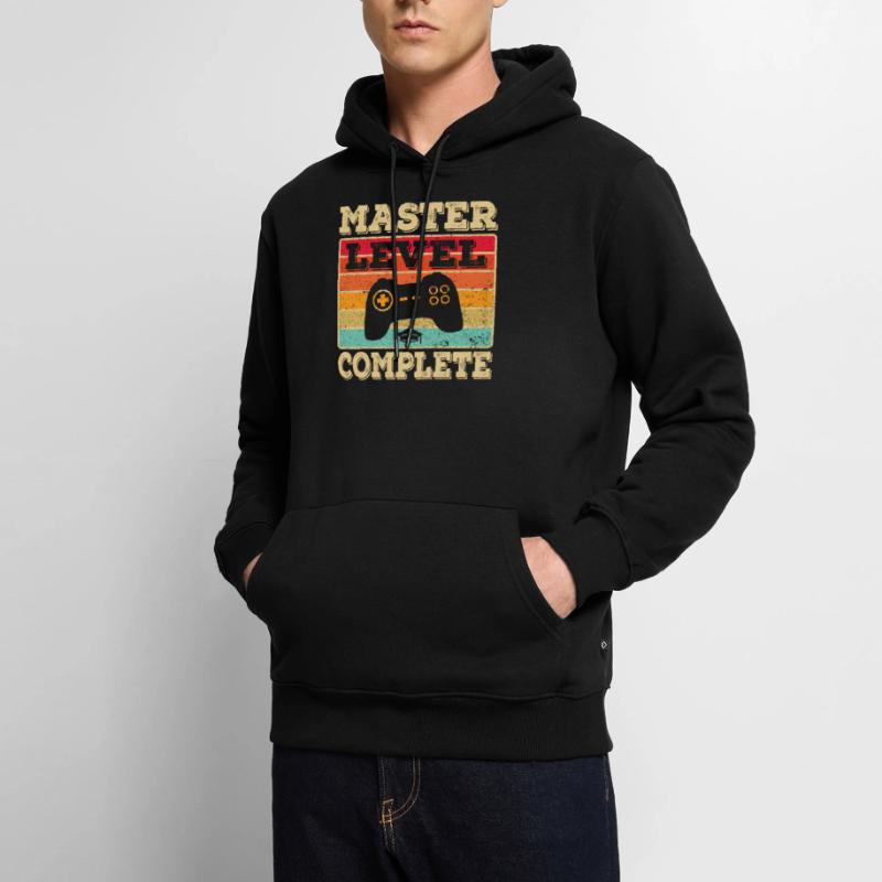 Master Abschluss Absolvent BWL Student Studium Männer Premium Bio Hoodie