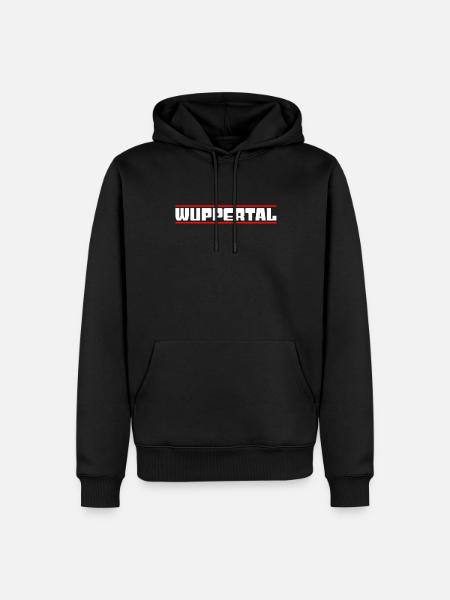 Wuppertal - Men’s Premium Organic Hoodie - black
