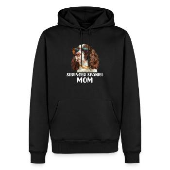 springer spaniel - Männer Premium Bio Hoodie - Schwarz - Vorne - Nico (187cm)