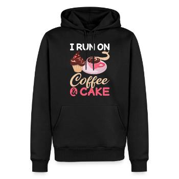 Cake Lover Cake Gift - Männer Premium Bio Hoodie - Schwarz - Vorne - Nico (187cm)