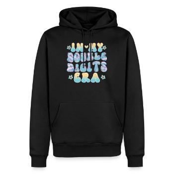 Décoration d’anniversaire à deux chiffres filles 10 - Sweat à capuche Premium bio Homme - noir - Devant - Nico (187cm)