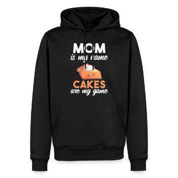 Cake Lover Cake Gift - Männer Premium Bio Hoodie - Schwarz - Vorne - Nico (187cm)