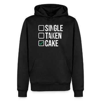 Cake Lover Cake Gift - Männer Premium Bio Hoodie - Schwarz - Vorne - Nico (187cm)