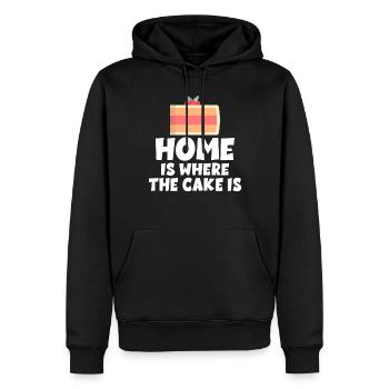 Cake Lover Cake Gift - Männer Premium Bio Hoodie - Schwarz - Vorne - Nico (187cm)