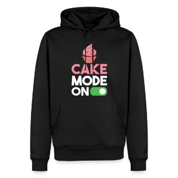 Cake Lover Cake Gift - Männer Premium Bio Hoodie - Schwarz - Vorne - Nico (187cm)