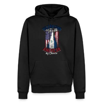 Nicaragua Nicaragisch - Männer Premium Bio Hoodie - Schwarz - Vorne - Nico (187cm)