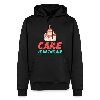 Cake Lover Cake Gift - Männer Premium Bio Hoodie - Schwarz - Vorne - Nico (187cm)