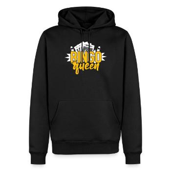 Bingo Player Queen Bingo Queen - Männer Premium Bio Hoodie - Schwarz - Vorne - Nico (187cm)