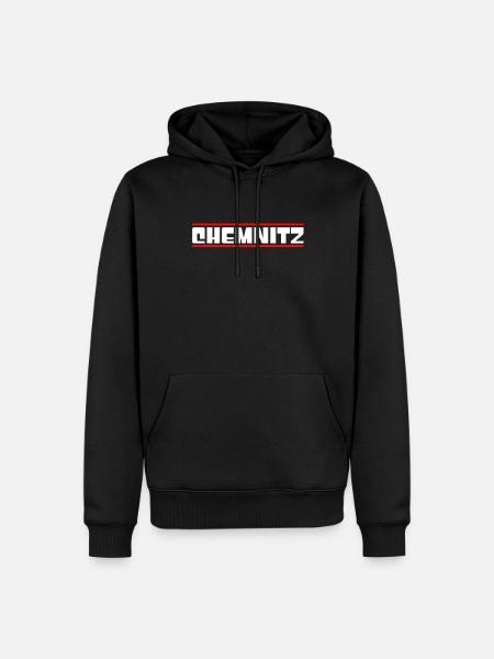 Chemnitz - Men’s Premium Organic Hoodie - black
