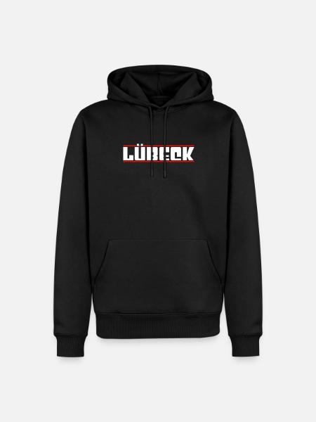 Lübeck - Men’s Premium Organic Hoodie - black