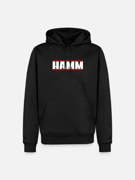 Hamm - Men’s Premium Organic Hoodie - black