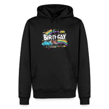 Es Ist Mein Birthgay Birth-gay Lgbt Gay - Männer Premium Bio Hoodie - Schwarz - Vorne - Nico (187cm)